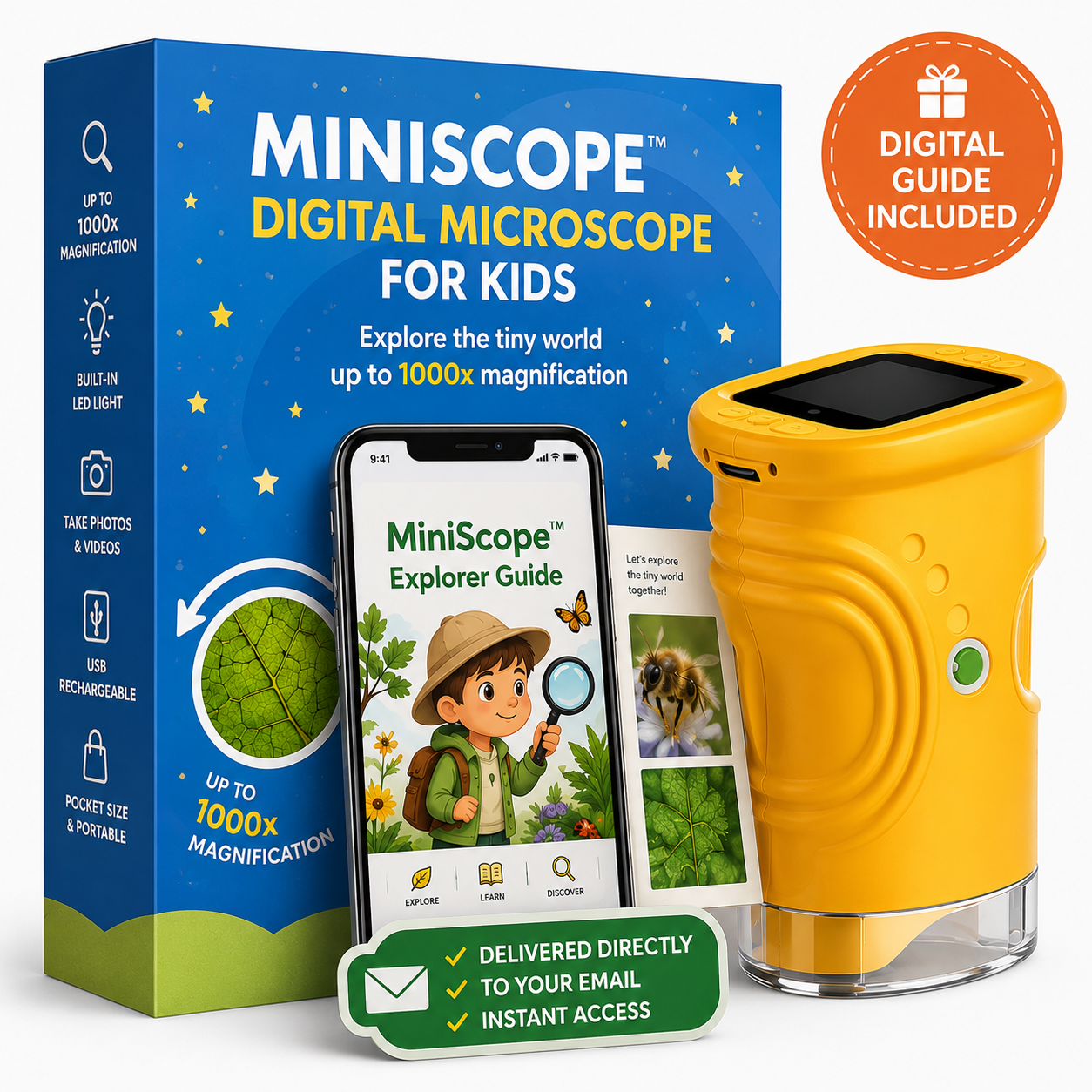 MiniScope - Kids Digital Microscope