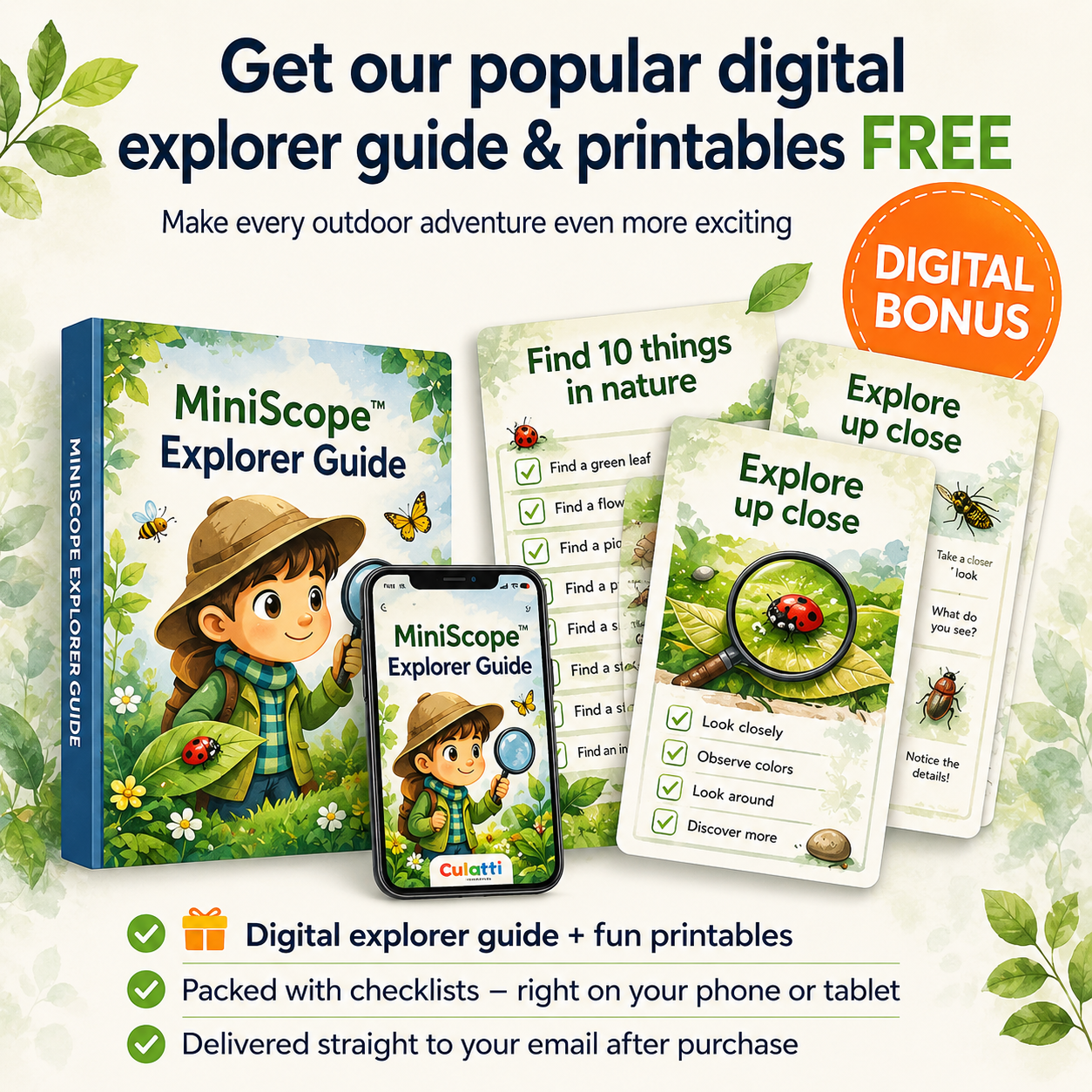 MiniScope - Kids Digital Microscope